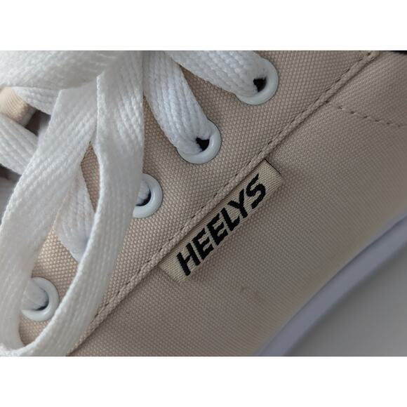 Heelys Propel 2.0 Tan Canvas Skate Shoes Youth Size 5 / Women's 7 - Picture 3 of 8